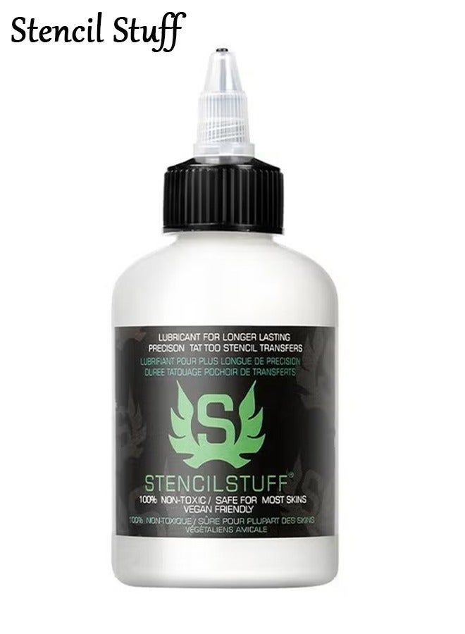 Stencil Stuff Precision Tattoo Stencil Transfres,Template Base Paste Semi-permanent Tattoo Transfer Paste Transfer Paste Suitable for Transfer Paper Machine Tattoo Supplies Accessories 120ml - Image 1